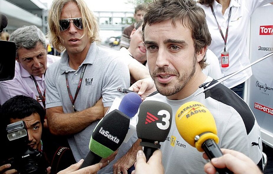 Alonso poleca Kubicę