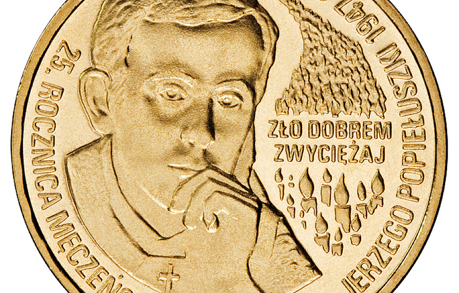 NBP wyemitował monety z wizerunkiem ks. Popiełuszki