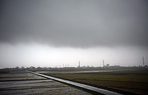 Tajfun uderzył w Japonię