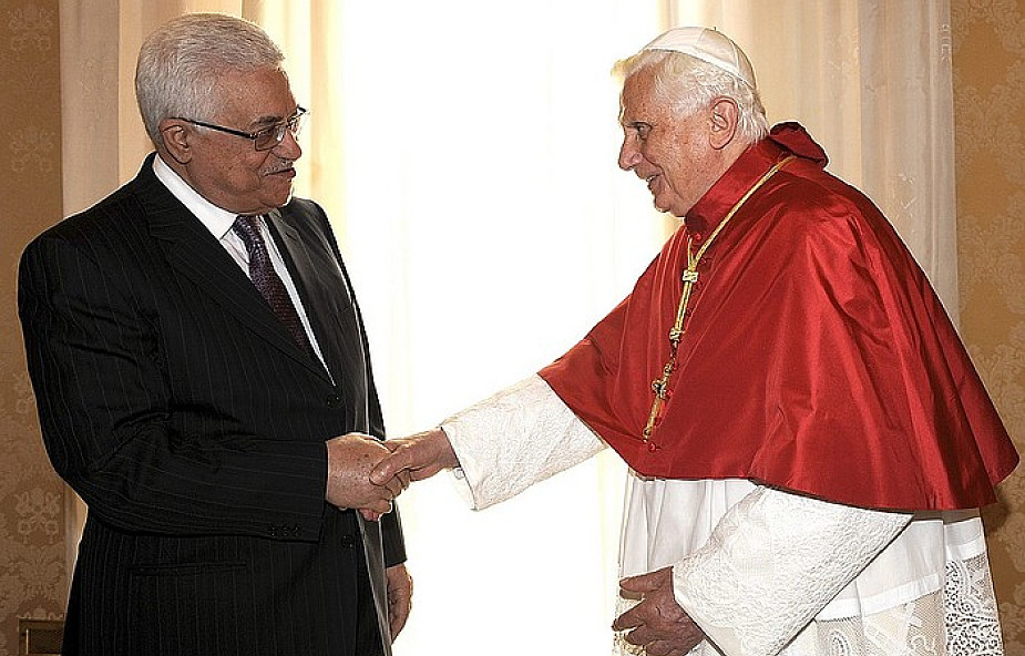 Benedykt XVI spotkał się z prezydentem Autonomii Palestyńskiej