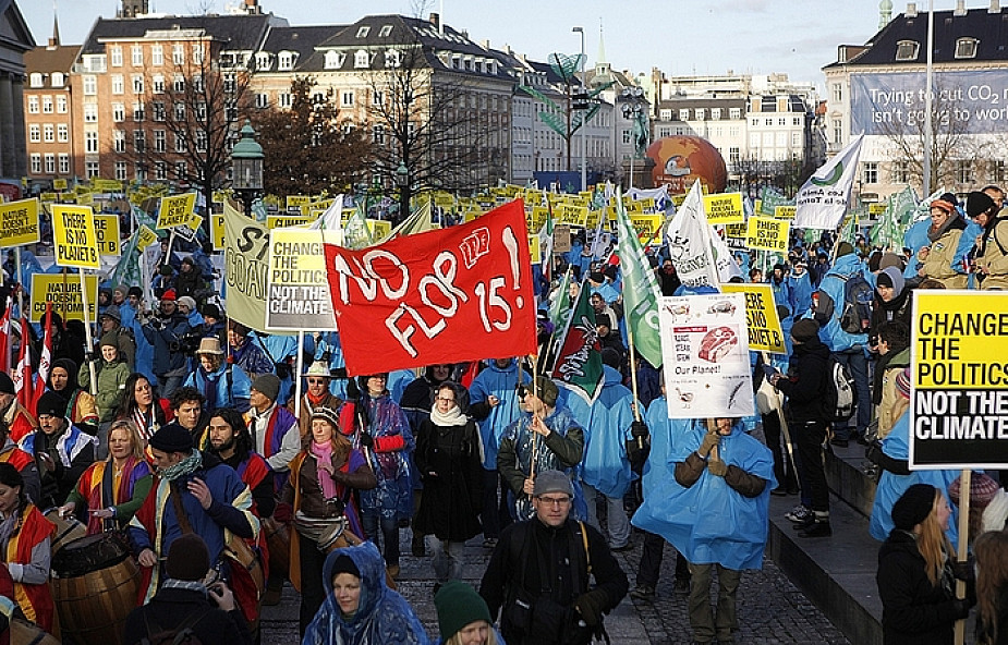 Protest w Kopenhadze: "Nie ma planety B!"