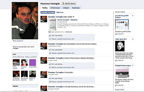 Massimo Tartaglia gwiazdą Facebooka
