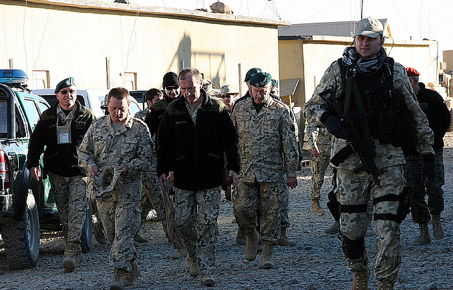 Szef MON, B. Klich z wizytą w Afganistanie