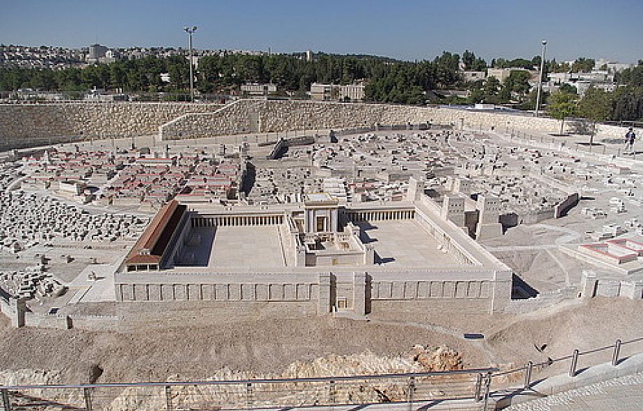 Model świątyni za czasów Jezusa (fot. wikipedia/	Berthold Werner)