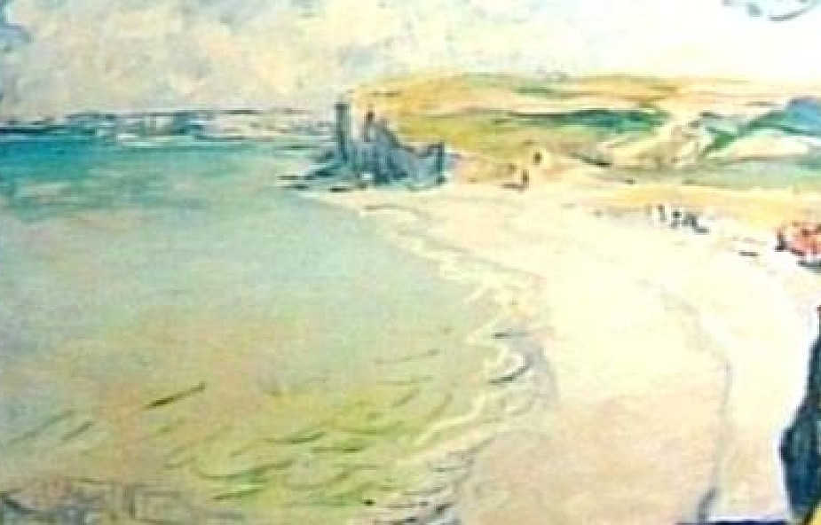 Odzyskano obraz Moneta "Plaża w Pourville"