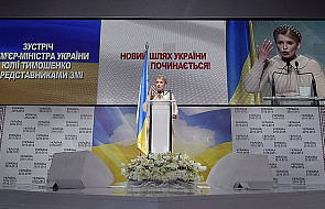 Tymoszenko: Ukraina wybiera swoją przyszłość