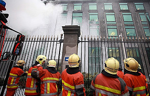 Strażacy zablokowali centrum Brukseli