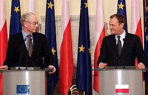 Tusk i Van Rompuy m.in. o lutowym szczycie UE