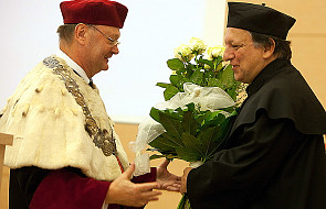 Jose Barroso doktorem Uniwersytetu Łódzkiego