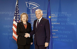Buzek z Clinton o służbie dyplomatycznej UE