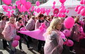 Marsz Różowej Wstążki - walka z rakiem piersi