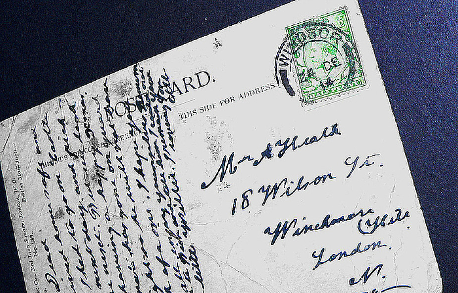 Pocztówka dotarła do adresatki po 64 latach