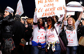 Demonstracja na festiwalu filmowym w Rzymie