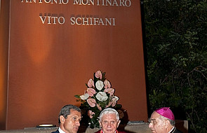 Benedykt XVI uczcił pamięć sędziego Falcone