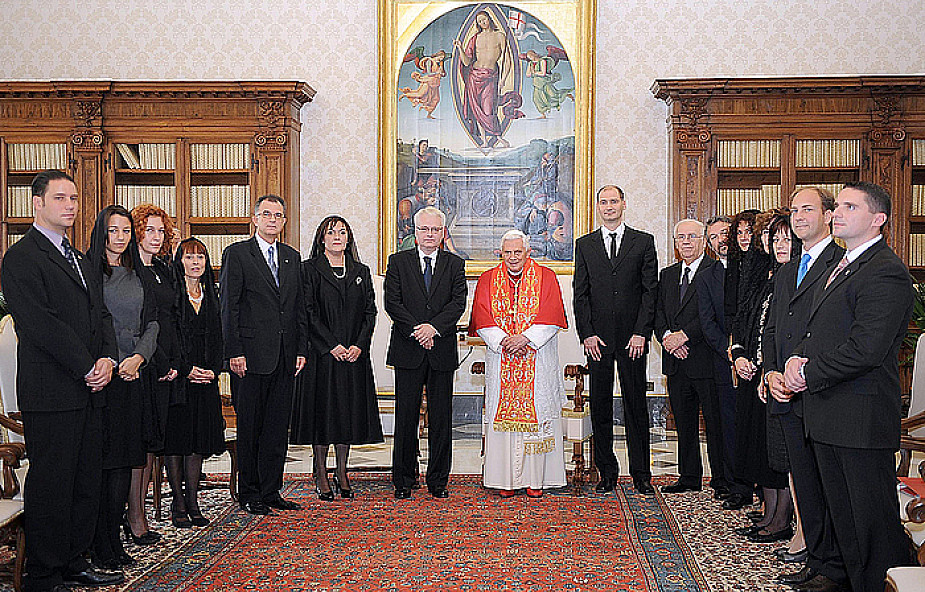 Prezydent Chorwacji w Watykanie