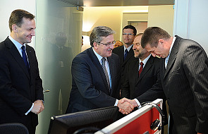 Prezydent z wizytą w niemieckim Darmstadt