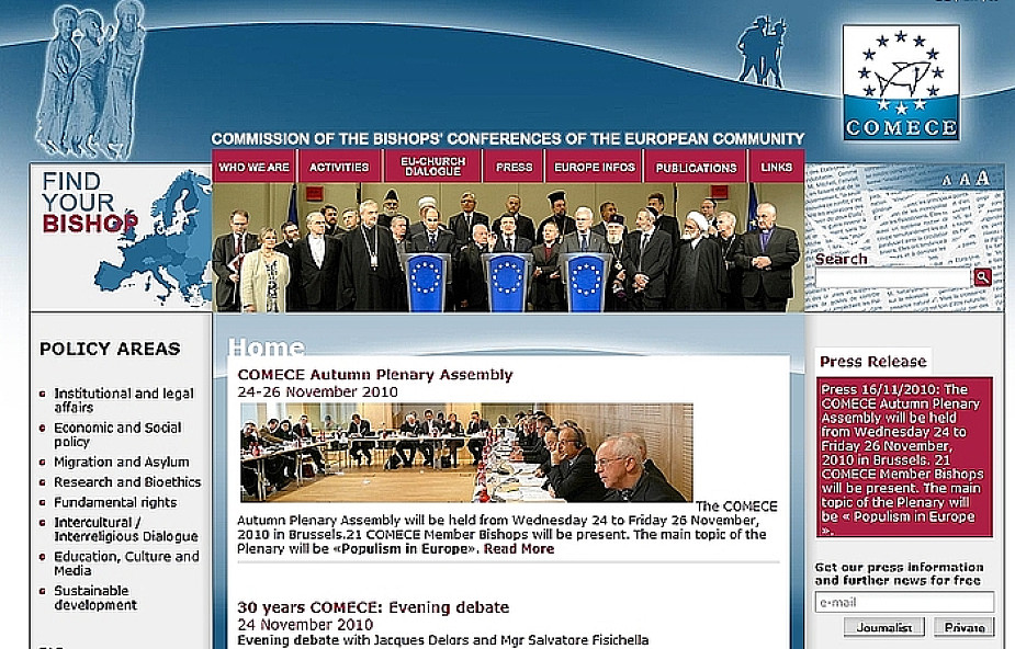 „Głos Kościoła w UE” obchodzi 30-lecie