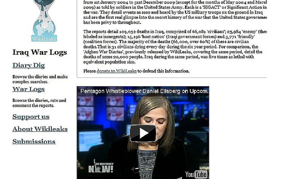 Dokumenty WikiLeaks mogą dotyczyć Polski