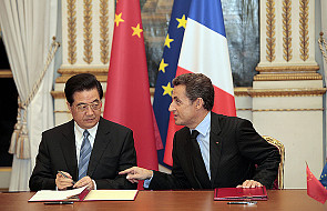 Francja i Chiny podpisały umowy handlowe