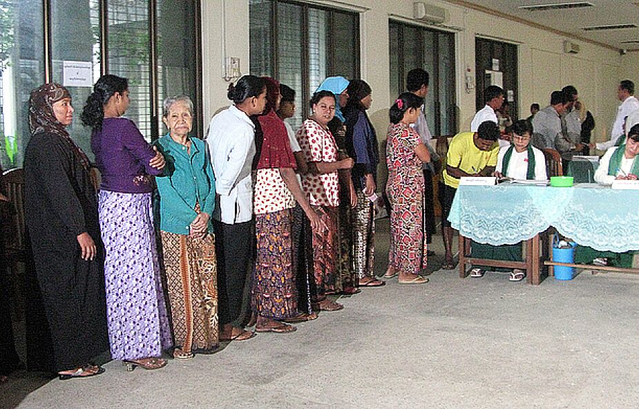 Zakończyły się wybory parlamentarne w Birmie