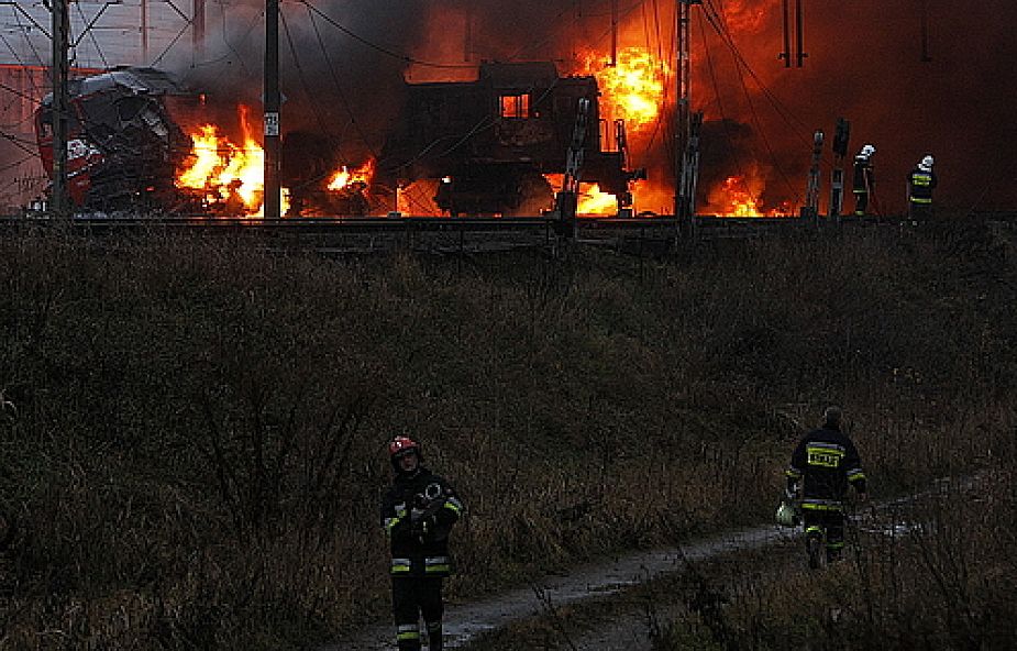 Wybuch i pożar cysterny w Białymstoku