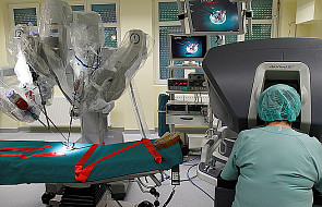 Pierwsza operacja przy użyciu robota da Vinci