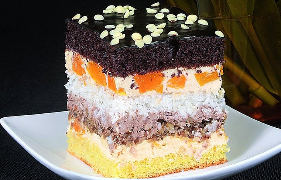 Ciasto bakaliowo-kolorowe