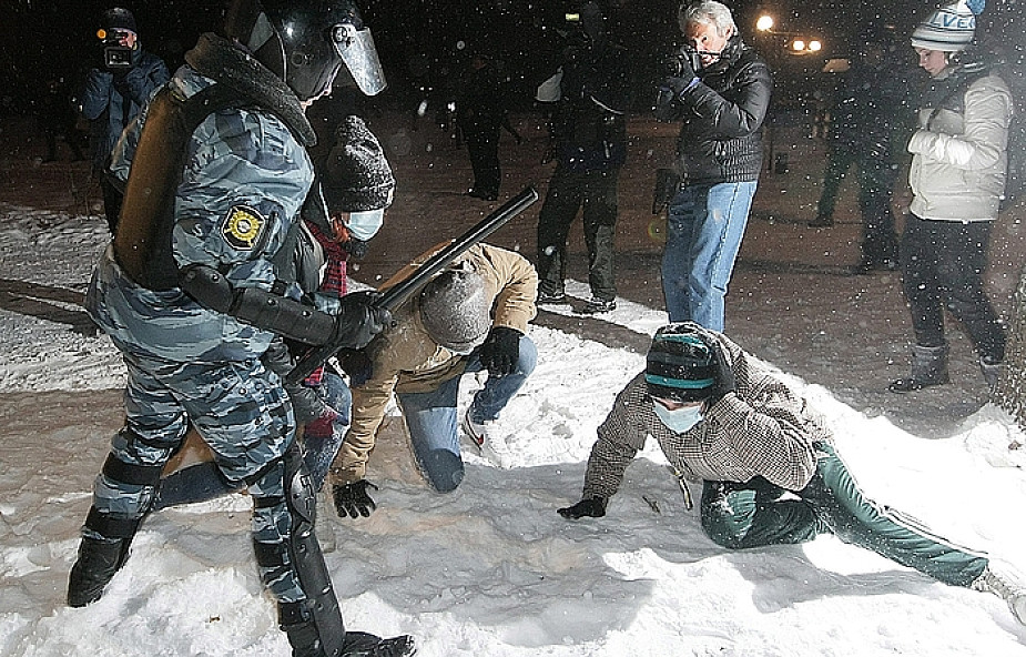 Milicja udaremniła rozruchy w Moskwie