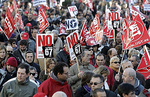 Protesty przeciw zmianie wieku emerytalnego