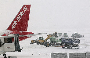 Zima paraliżuje europejskie lotniska