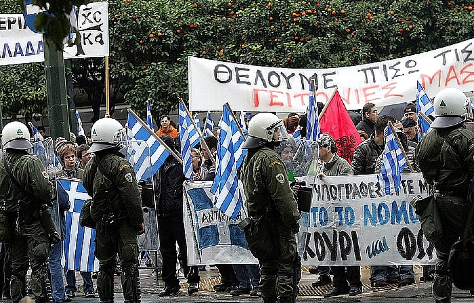 Grecja: Strajk przeciwko cięciom budżetowym