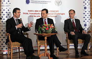 Rasmussen odwiedził centrum NATO w Polsce
