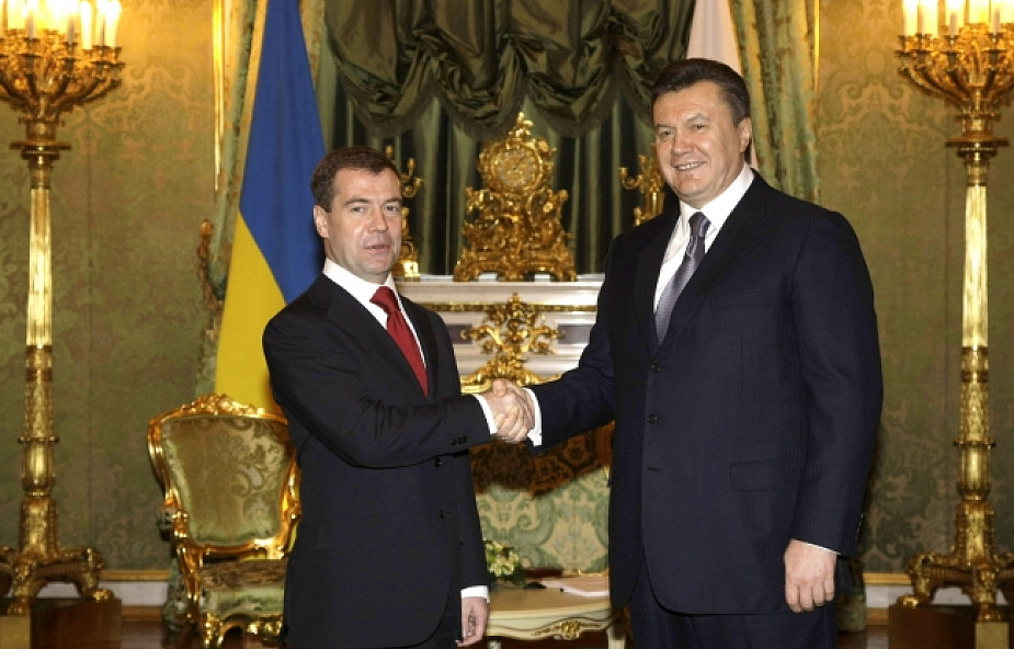 Janukowycz zaprasza Miedwiediewa do Kijowa
