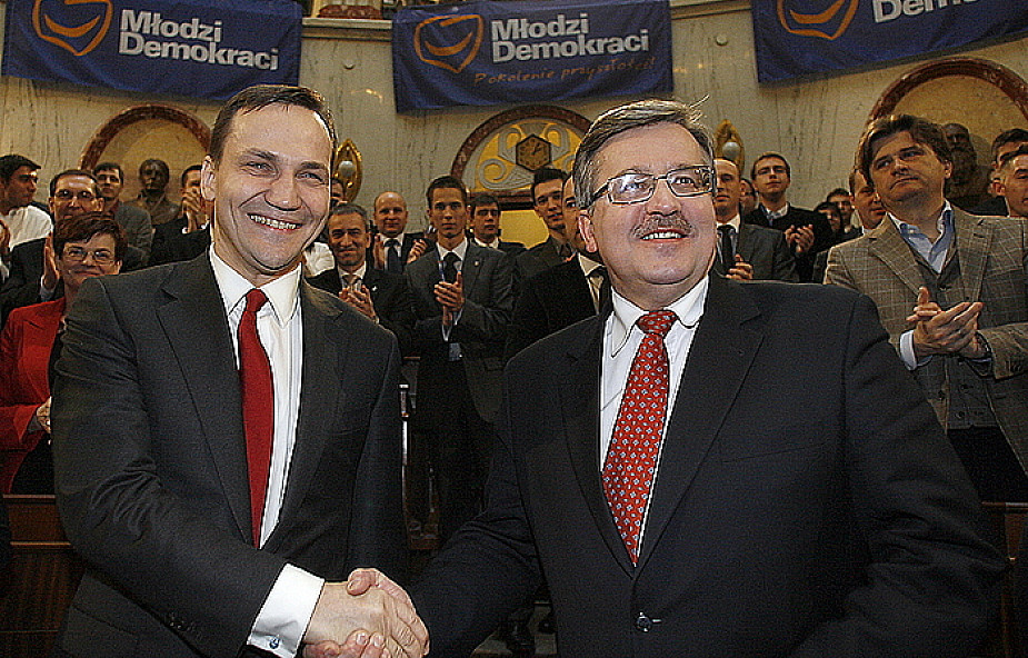 Komorowski i Sikorski o roli prezydenta