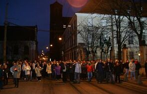 Łódź: żałobny marsz milczenia