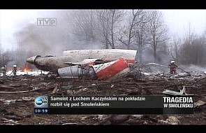 Prezydencki samolot rozbił się pod Smoleńskiem