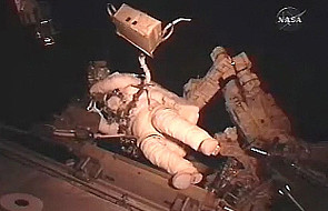 Kosmiczny spacer załogi wahadłowca Atlantis