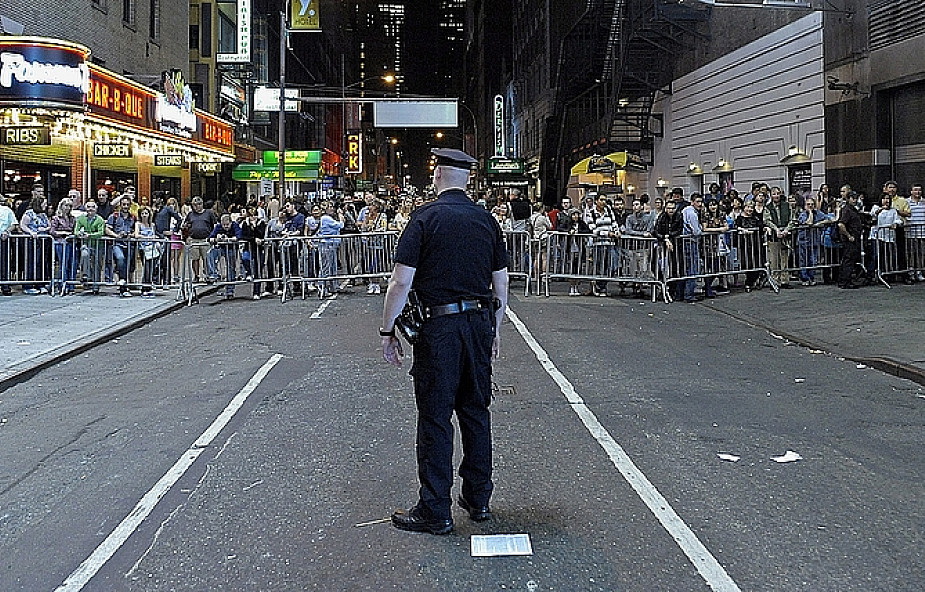 Ewakuacja Times Square w Nowym Yorku