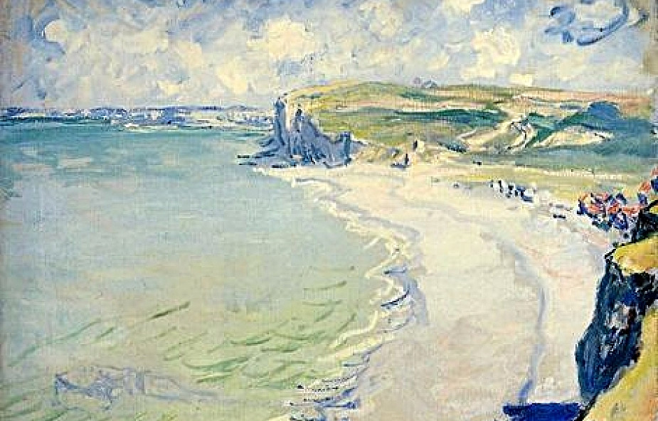 Renowacja obrazu Moneta "Plaża w Pourville"