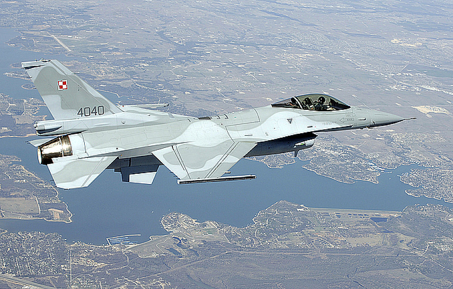 Polsko-amerykańskie ćwiczenia F-16 w Łasku