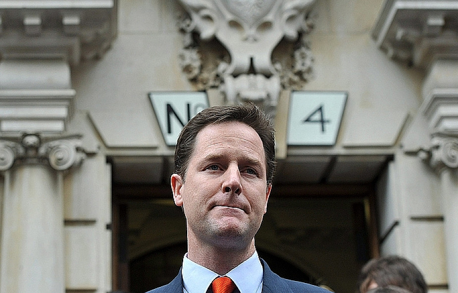 Clegg: To konserwatyści powinni stworzyć rząd