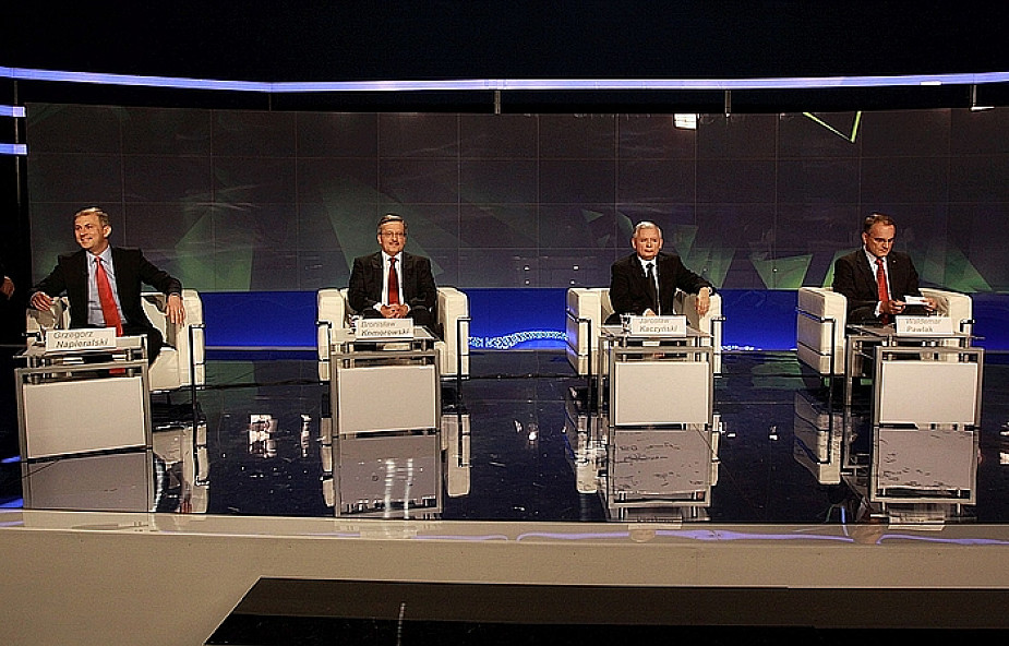 Telewizyjna debata kandydatów na prezydenta