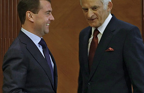 Miedwiediew spotkał się z Jerzym Buzkiem