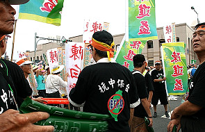 Tajwan: Protestują przeciwko umowie z Chinami