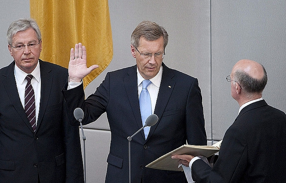 Wulff zaprzysiężony na prezydenta Niemiec