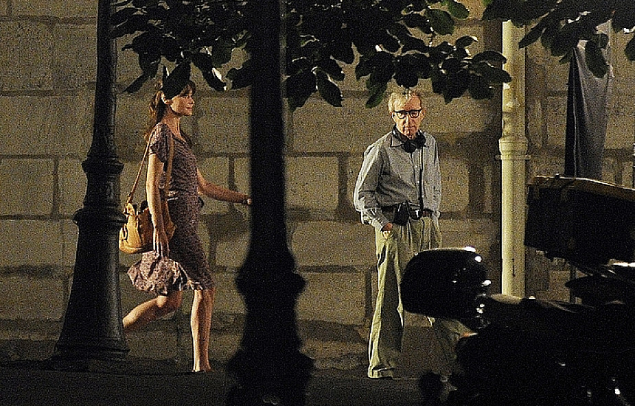 Woody Allen kręci z Carlą Bruni...film