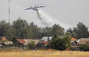 240 tysięcy osób walczy z pożarami w Rosji