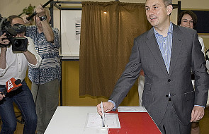 W Warszawie zagłosował Grzegorz Napieralski