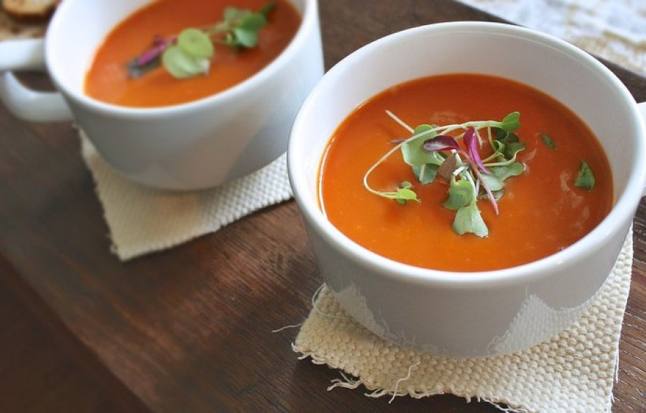 Idealny obiad na piątek: zupa krem z pomidorów 