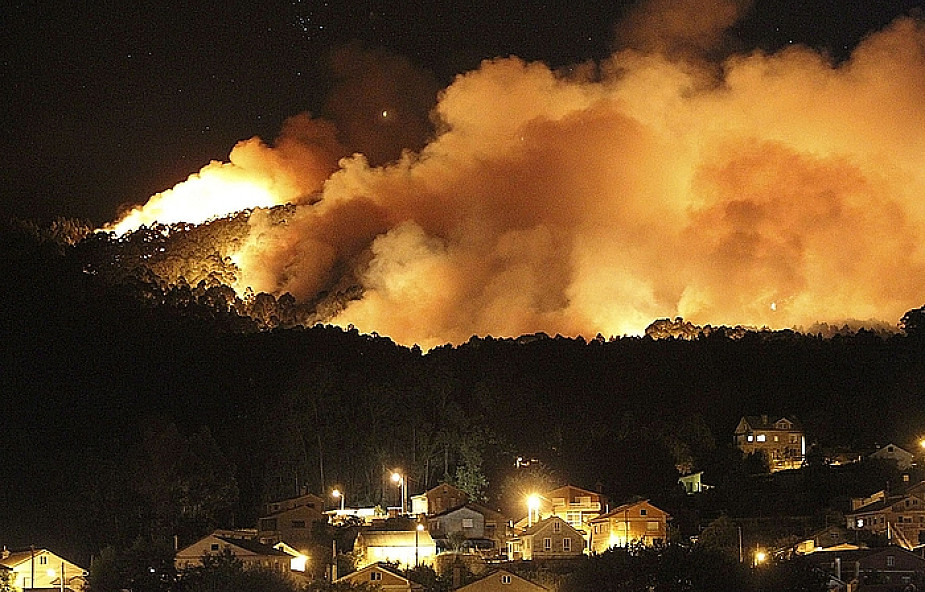 Portugalia i Hiszpania walczą z pożarami lasów